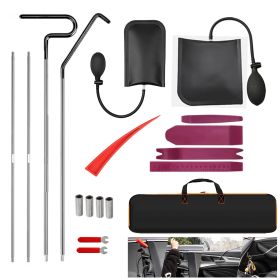 Black S-handle purple seesaw set of 18 pieces - TSG220601-03