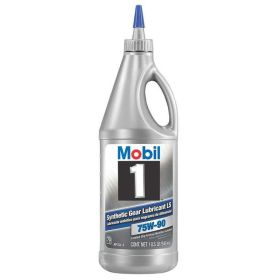 Mobil 1 75W-90 Synthetic Gear Lubricant LS, 1 Quart - Mobil 1