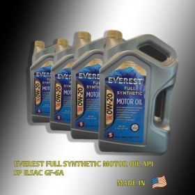 Full Synthetic Motor Oil , Ultra High -Performance Formulation - 5 Quart / 1.25 US Gallon / 4.731m / Pack of 4l