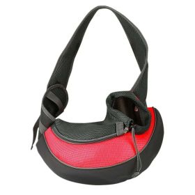 Puppy or Kitten Travel Shoulder Bag - Red - S