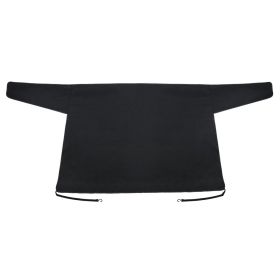 Winter Thickening Oxford Snow Cover For Car Rear Windshield (Color: Black)