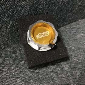 Aluminum Alloy Oil Filter Cap (Color: Gold)